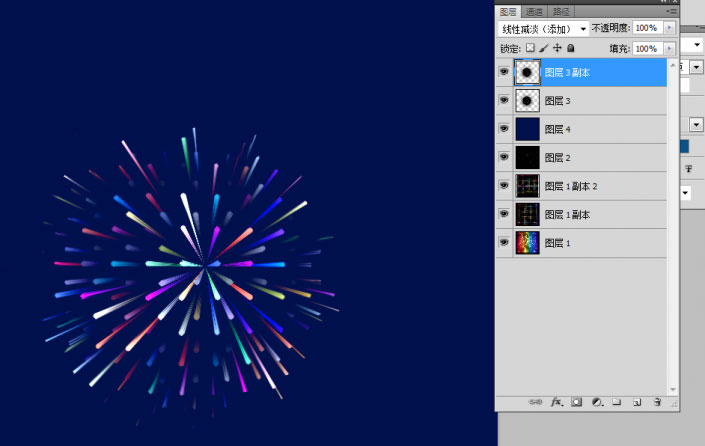 891[PS特效]用PS滤镜把图片做成烟花图片