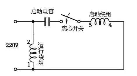 单相220v接触器启动控制接线图,220v单相电机启动器接线方法