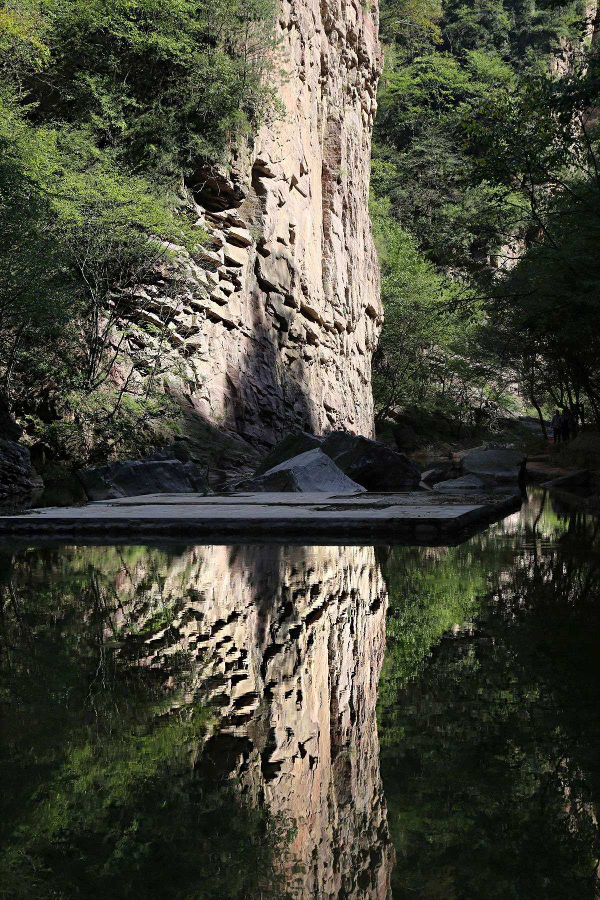 仰韶大峡谷的自然环境和城市风貌,仰韶大峡谷风光
