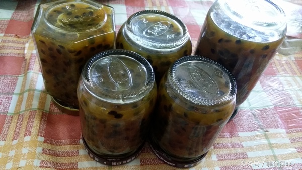 百香果蜂蜜柠檬的正确做法,可以泡水喝的蜂蜜百香果酱做法