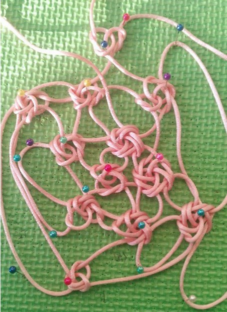 中国结球钥匙扣编法教程,中国结编织球教程