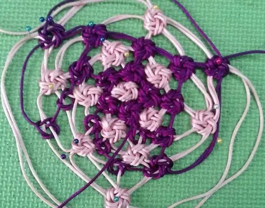 中国结球钥匙扣编法教程,中国结编织球教程