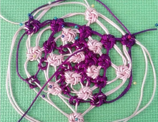 中国结球钥匙扣编法教程,中国结编织球教程