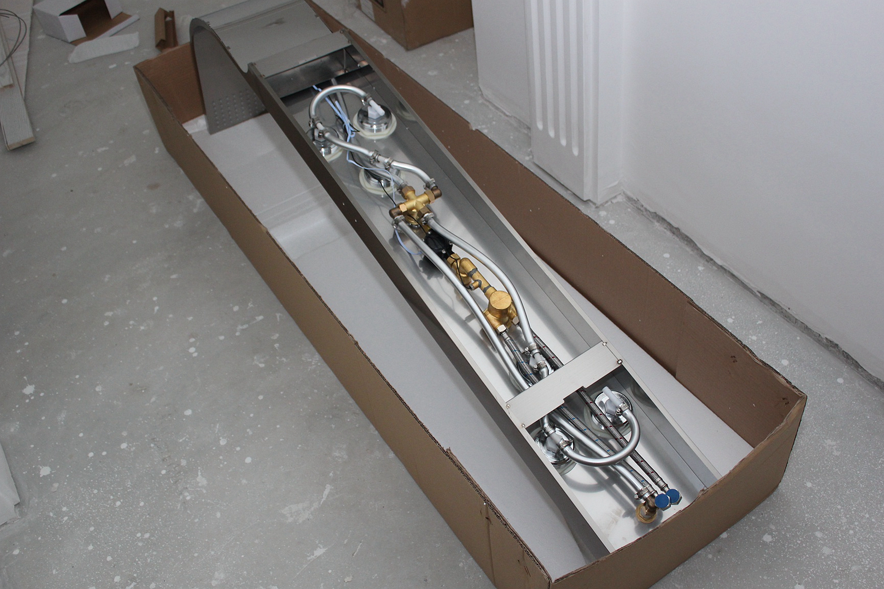 水力发电花洒套装数显,智能恒温淋浴花洒使用