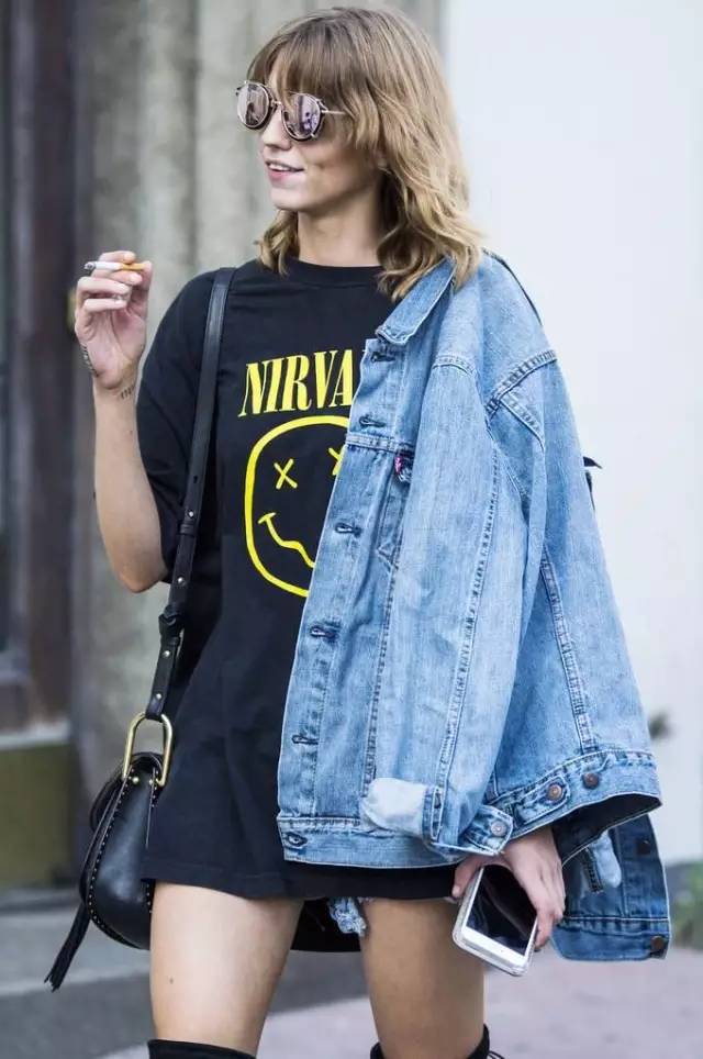 比较潮流好看的牛仔外套,牛仔外套时髦