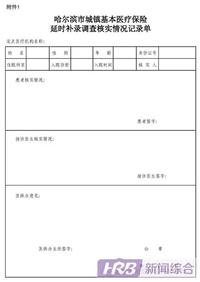 哈尔滨医保有什么新政策,哈尔滨医保新政策