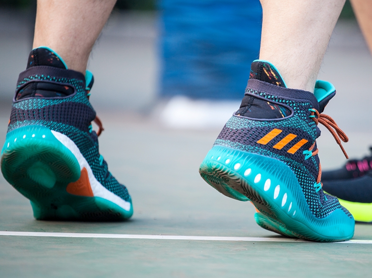 adidasCrazyExplosive测评,adidascrazyexplosive2017换底