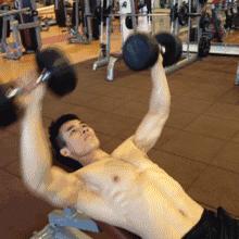 在家用哑铃锻炼背详细教学,瘦子在家哑铃锻炼全身肌肉