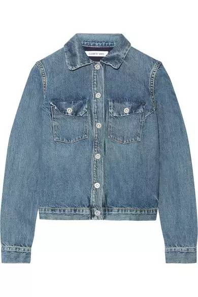 比较潮流好看的牛仔外套,牛仔外套时髦