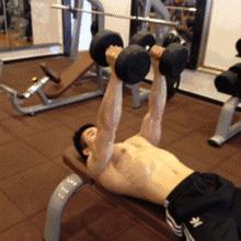 在家用哑铃锻炼背详细教学,瘦子在家哑铃锻炼全身肌肉