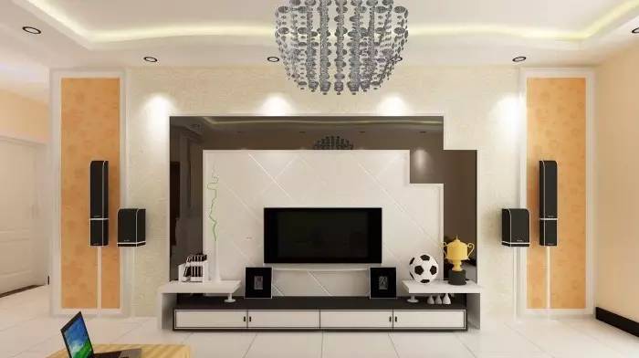 简单实用大面积电视背景墙,不踩坑的电视背景墙