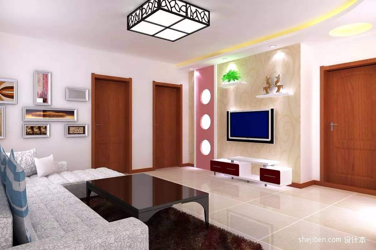 简单实用大面积电视背景墙,不踩坑的电视背景墙