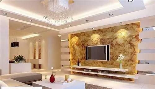 简单实用大面积电视背景墙,不踩坑的电视背景墙