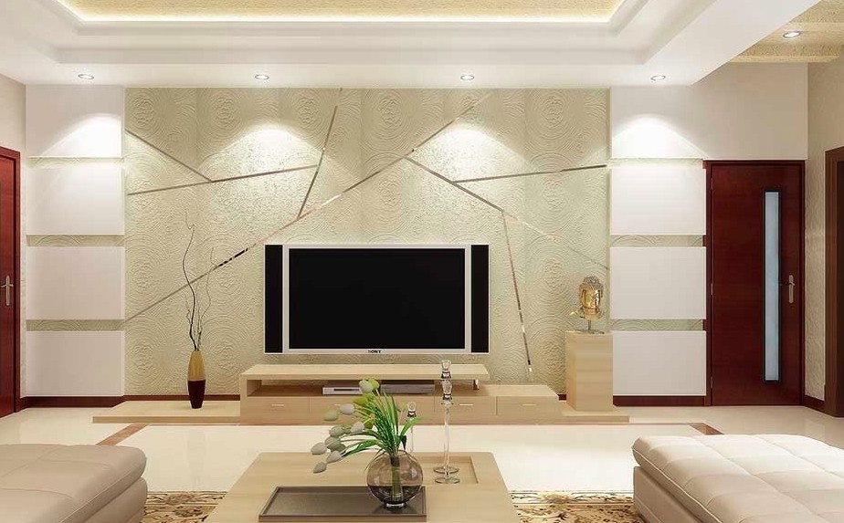 简单实用大面积电视背景墙,不踩坑的电视背景墙