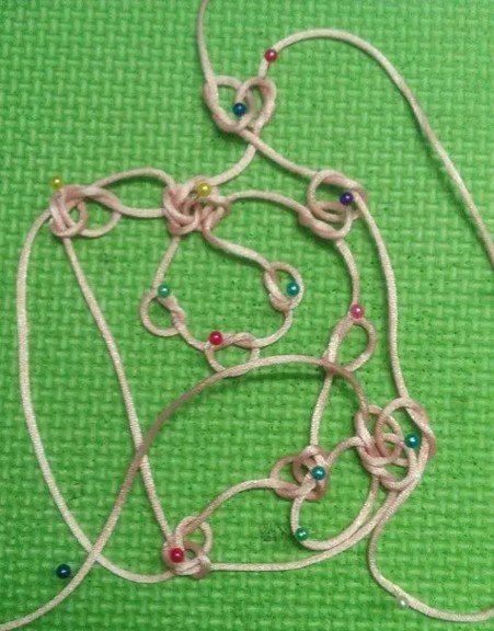 中国结球钥匙扣编法教程,中国结编织球教程