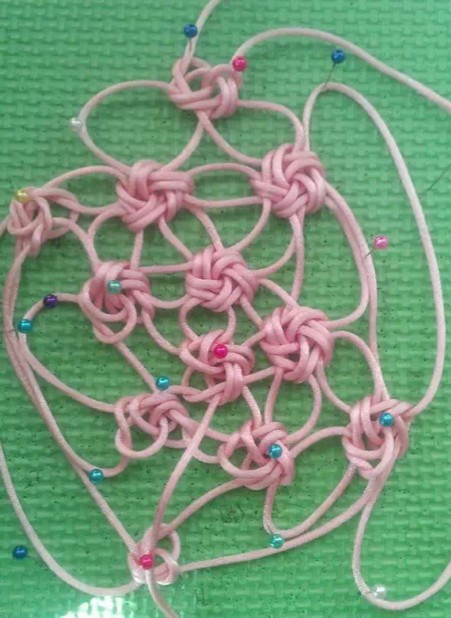 中国结球钥匙扣编法教程,中国结编织球教程