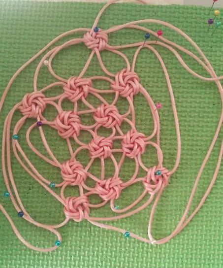 中国结球钥匙扣编法教程,中国结编织球教程