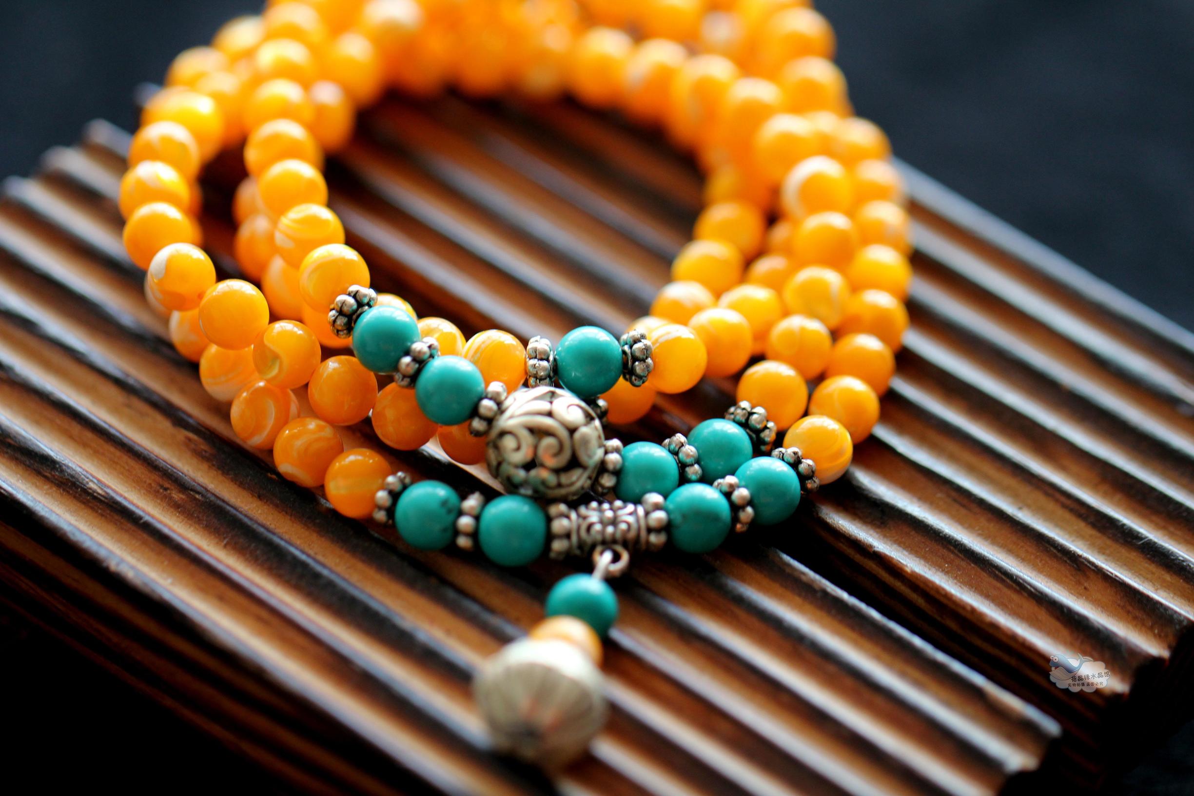 愿用至简唯美的砗磲手链换你一世润洁亮明