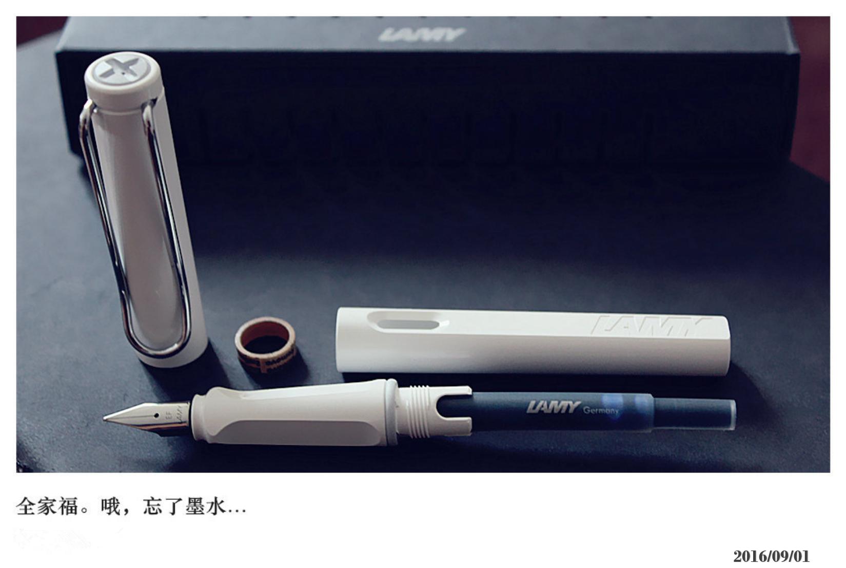 lamy狩猎全黑,lamy50周年天阶系列冰川蓝