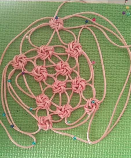 中国结球钥匙扣编法教程,中国结编织球教程