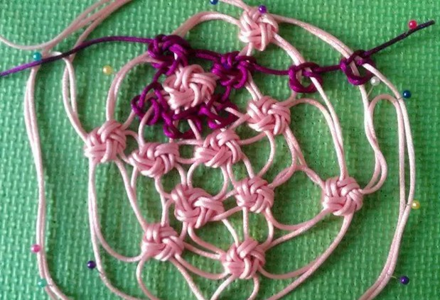 中国结球钥匙扣编法教程,中国结编织球教程