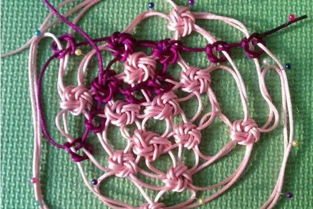 中国结球钥匙扣编法教程,中国结编织球教程