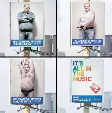 耳熟能详的创意广告,与众不同创意广告