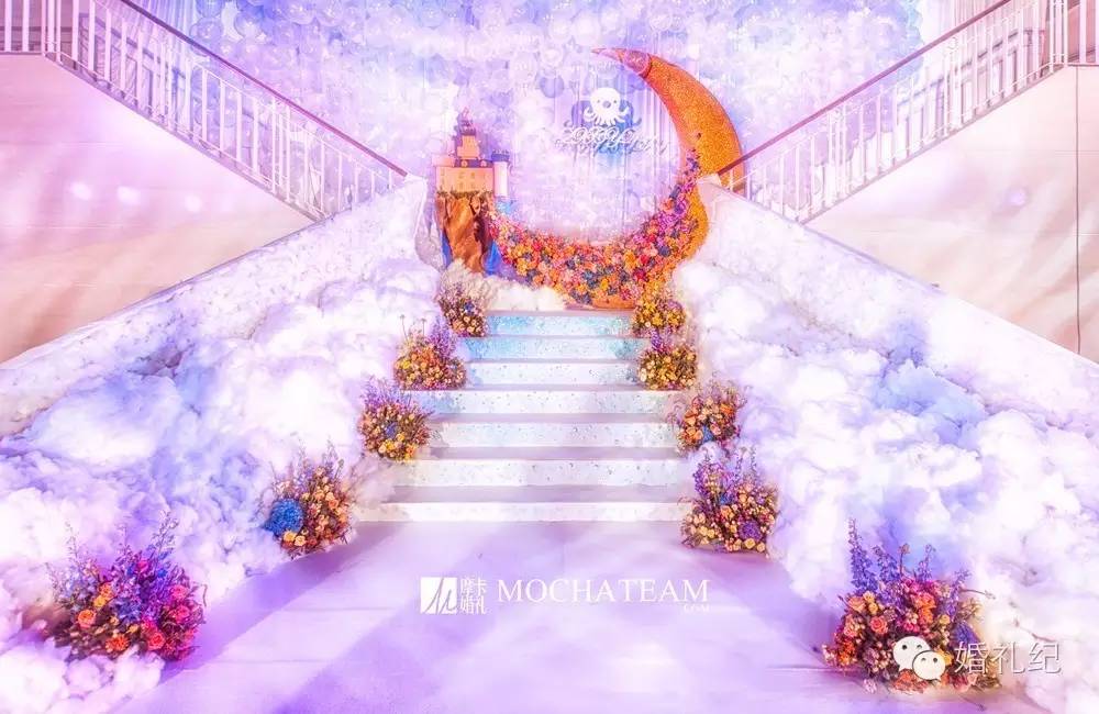 万众瞩目的婚礼,婚礼布置纱幔怎么做花球