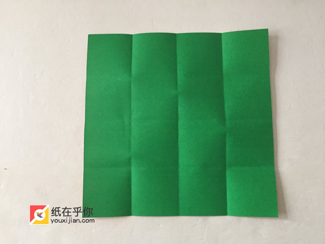 纸在乎你手工折纸：爱心收纳盒（二）折纸视频图解