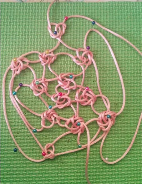 中国结球钥匙扣编法教程,中国结编织球教程