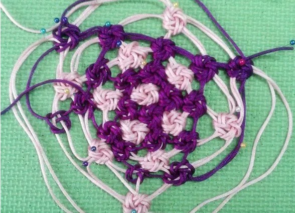 中国结球钥匙扣编法教程,中国结编织球教程