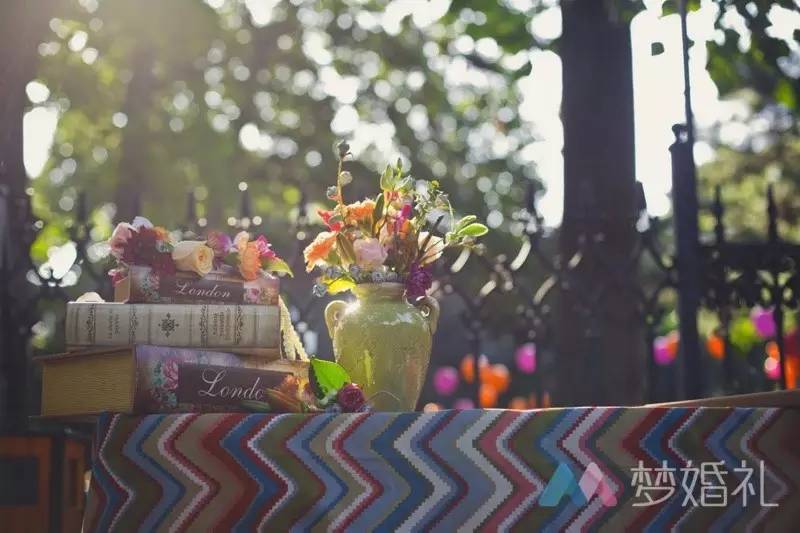 这场还原“暮光之城”的波西米亚婚礼，一只心机柯基成功抢镜