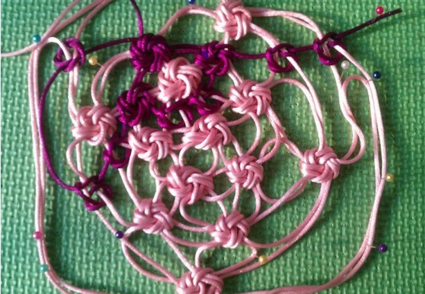 中国结球钥匙扣编法教程,中国结编织球教程