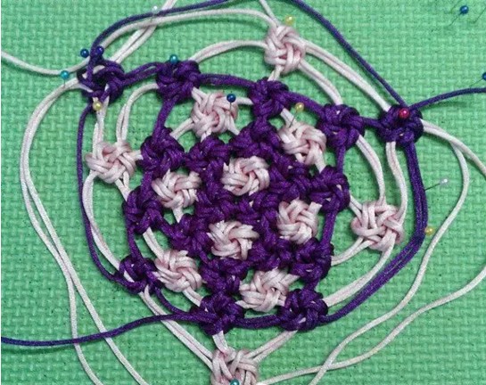 中国结球钥匙扣编法教程,中国结编织球教程