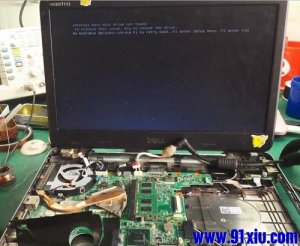 dell1220笔记本无法开机一直黑屏,dell开机死机怎么解决