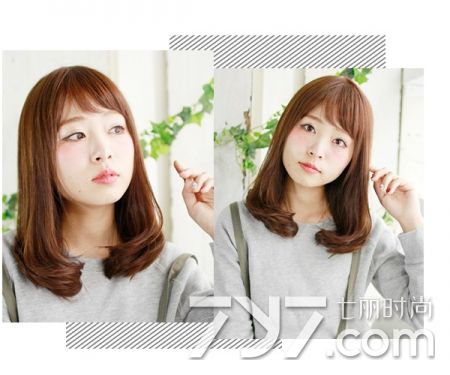 大脸女生适合的发型换上瘦脸发型让你脱离大脸苦海