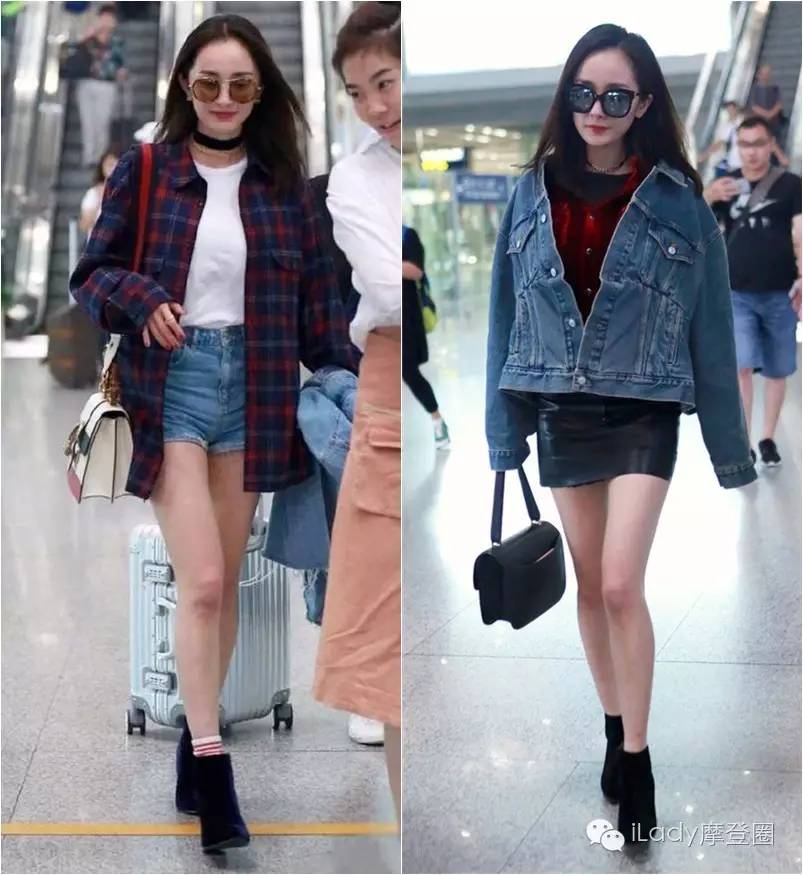 2020流行的秋季穿搭短靴,显腿长的短靴杨幂穿搭