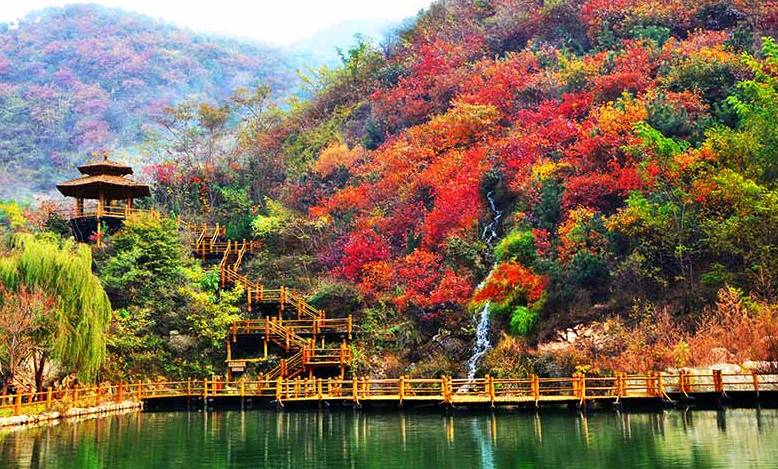 抢票！这个秋天，带上家人好友一起到九如山赏枫听瀑吧！