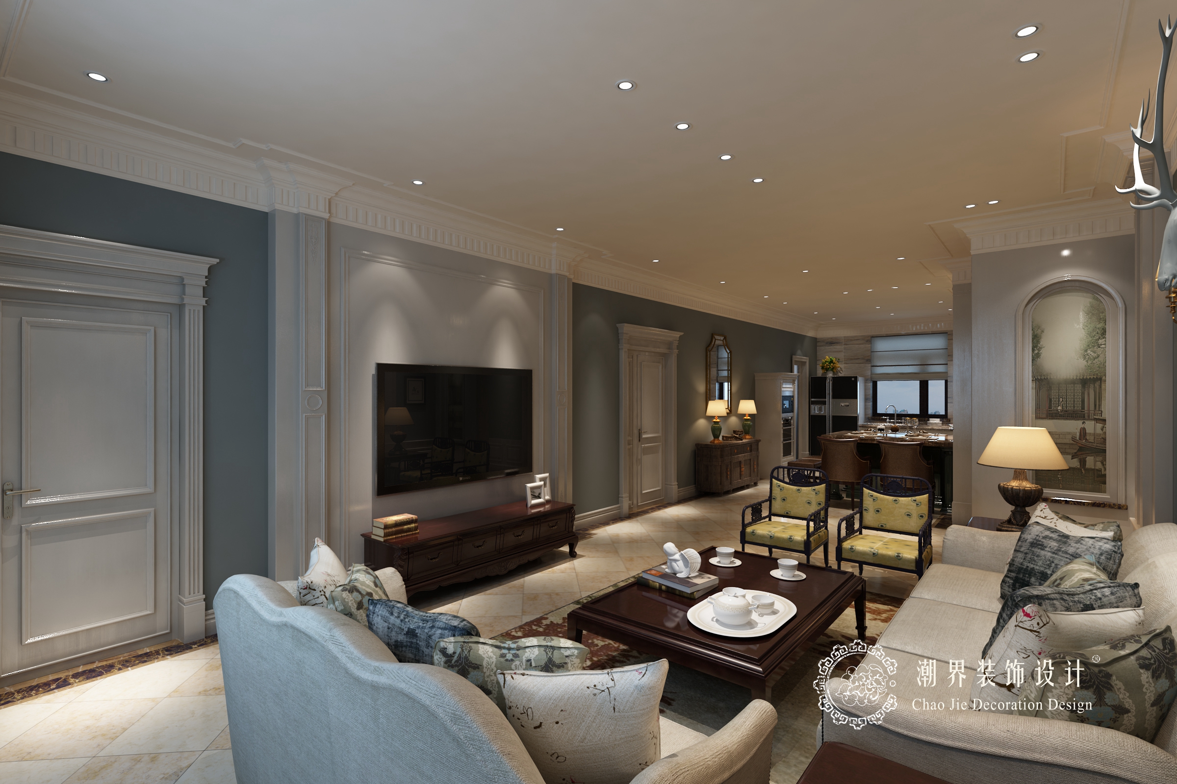 汇锦庄园两室一厅装修,汇锦庄园独栋别墅2600平