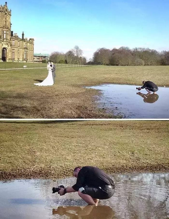 婚纱照俏皮可爱拍照姿势,摄影师给别人拍照的姿势
