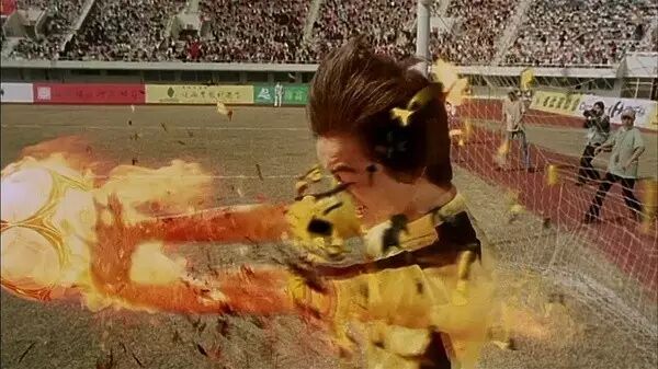 少林足球吴孟达说周星驰没有球鞋,周星驰和吴孟达功夫足球片段