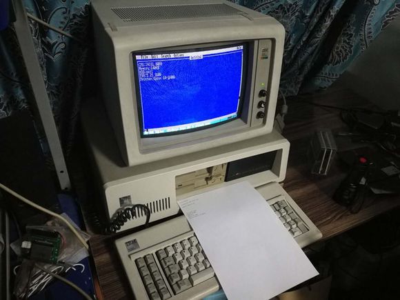 33岁老电脑巧用USB解决硬盘故障IBMPC/XT微机