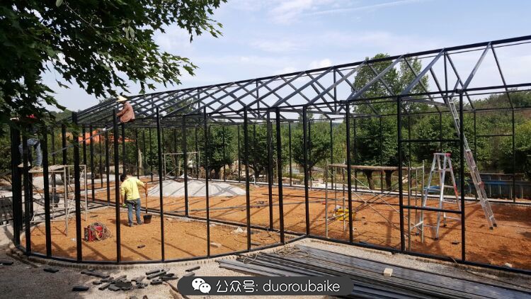 向阳的玻璃花房,玻璃花房设计建造