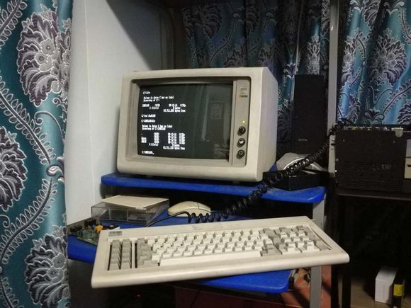 33岁老电脑巧用USB解决硬盘故障IBMPC/XT微机