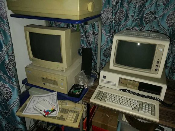 33岁老电脑巧用USB解决硬盘故障IBMPC/XT微机