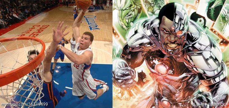 当美漫超级英雄遇上NBA球星