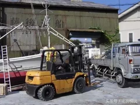 模型仿真场景,以假乱真的模型