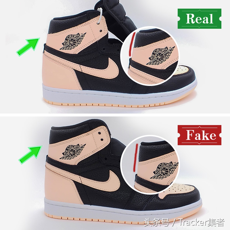 aj1retrolowog低帮黑粉脚趾,aj1黑绿脚趾怎么分辨真假