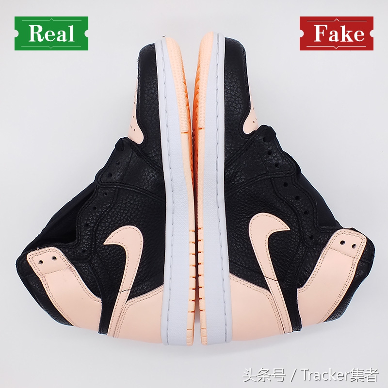 aj1retrolowog低帮黑粉脚趾,aj1黑绿脚趾怎么分辨真假