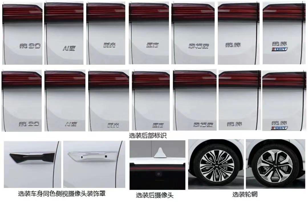 魏牌80新外观,魏80